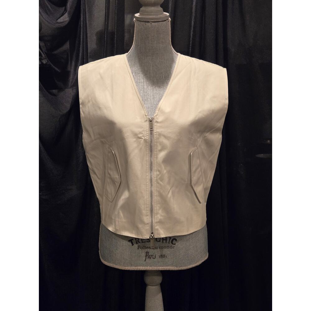New without Tags Women's Massimo Dutti Calidad Zipper Vest, Size Small